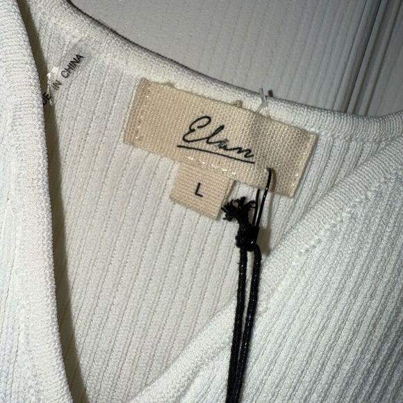 Elan Rhodes Mixed Media Tank Dress Size Large NWT *Read* - Picture 8 of 11